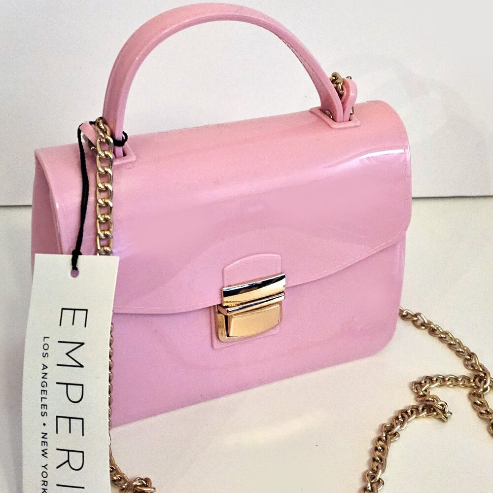 NWT - 💖 Pink Barbie Doll Inspired Mini Handbag – Super Cute & Girly!”